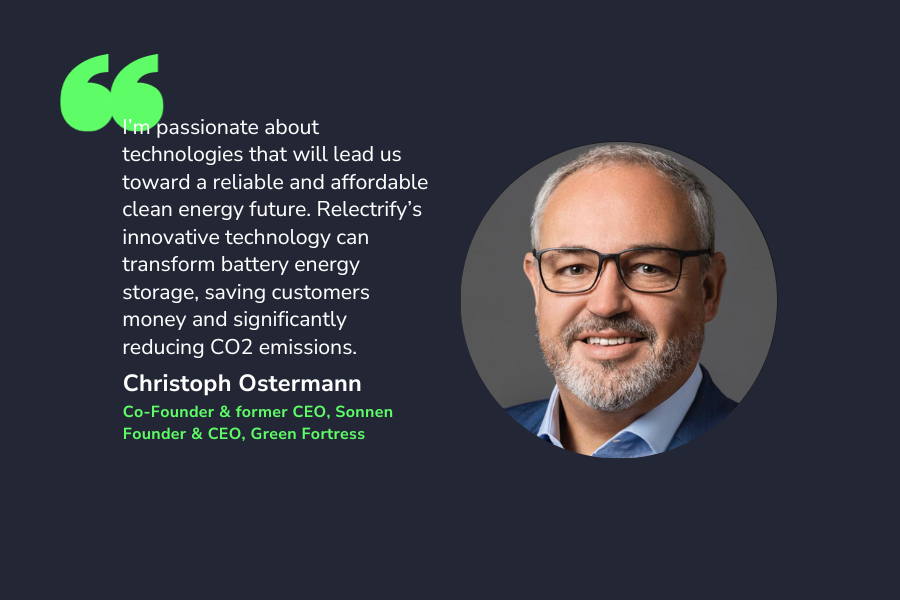 Christoph Ostermann joins Relectrify as a Global Market & Strategy ...